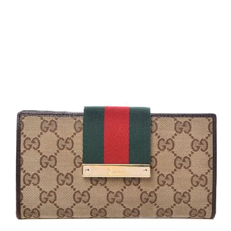 gucci continental wallet sale|authentic gucci purse wallet.